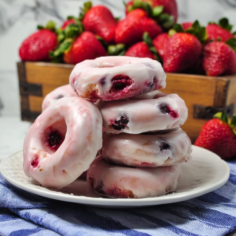 Strawberry Donuts Recipe