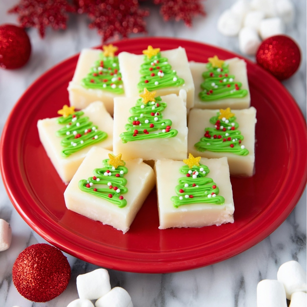 Christmas Tree Fudge Recipe - Recipe Image
