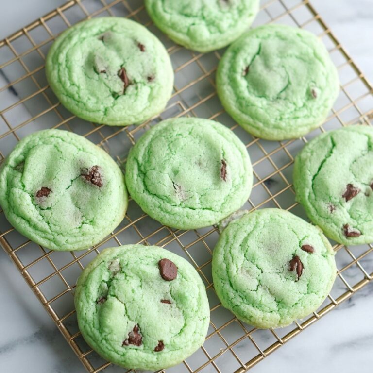 Mint Chocolate Chip Cookies Recipe