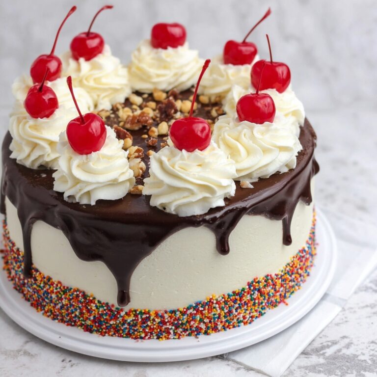 Neapolitan Cake with Chocolate, Strawberry, and Vanilla Layers Recipe