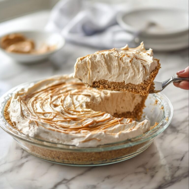 Creamy Peanut Butter Pie Recipe