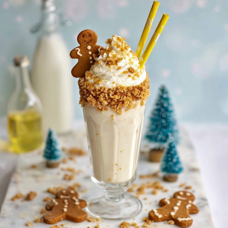 Boozy Gingerbread Milkshake Recipe