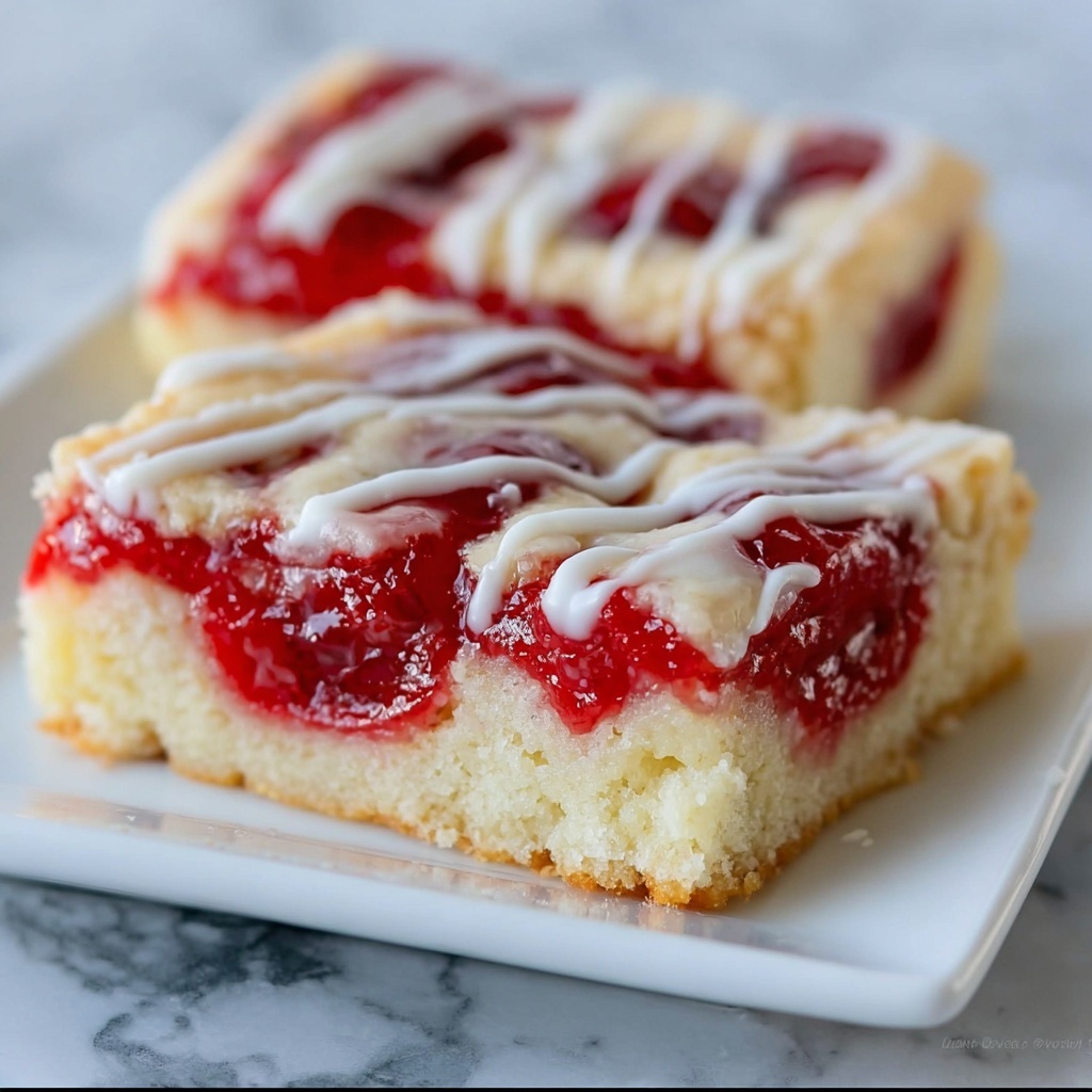 Cherry Pie Bars Recipe - Recipe Image