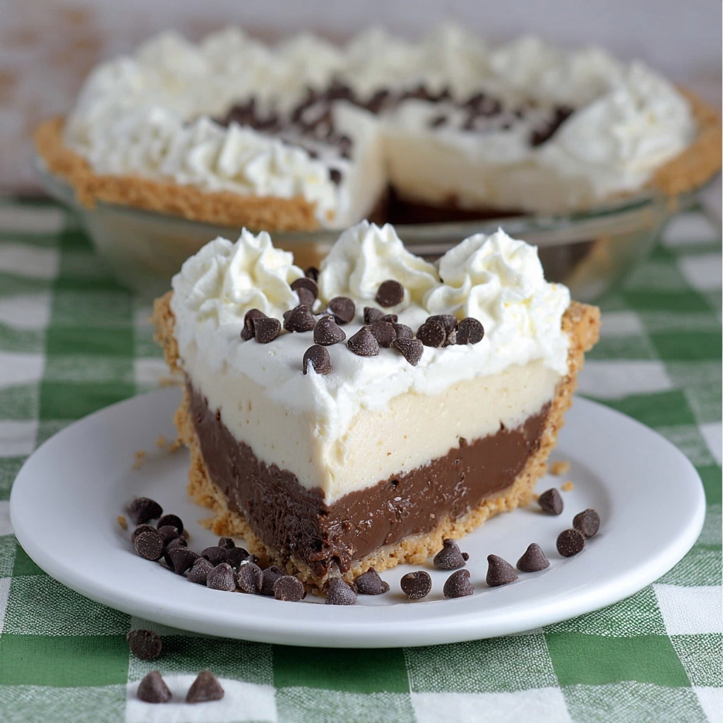 Double Chocolate Pie Recipe - Recipe Image