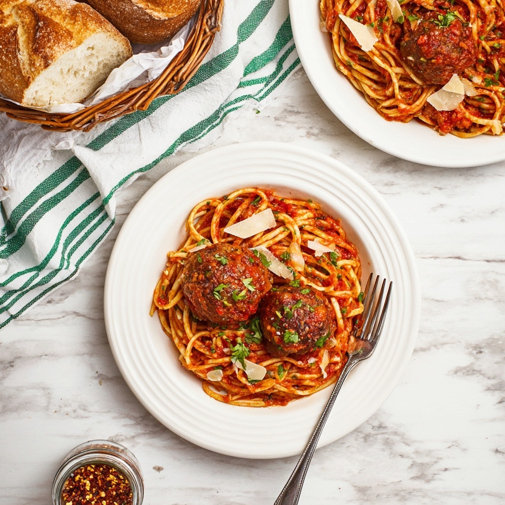 Instant Pot Spaghetti and Meatballs Recipe - Recipe Image