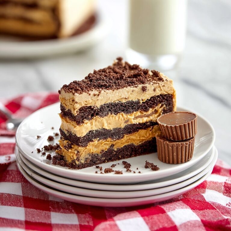 Peanut Butter Icebox Cake Recipe