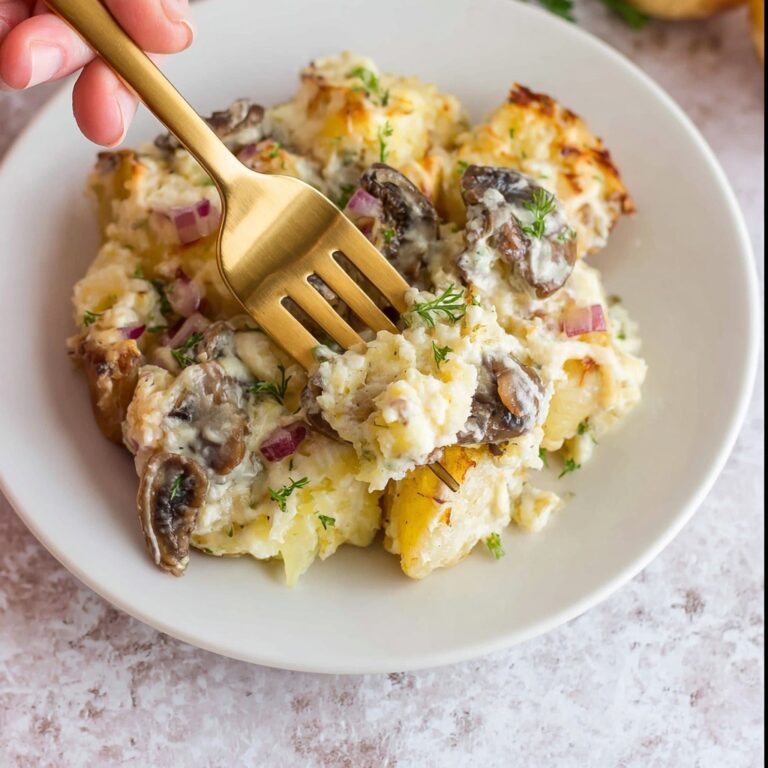 Smashed Potato Salad with Herbs and Boursin Cheese Recipe