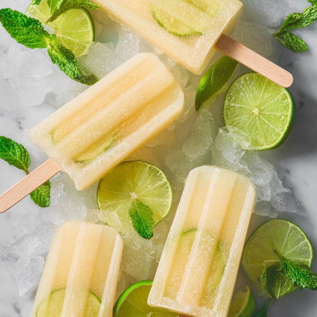 Margarita Popsicles Recipe - Recipe Image