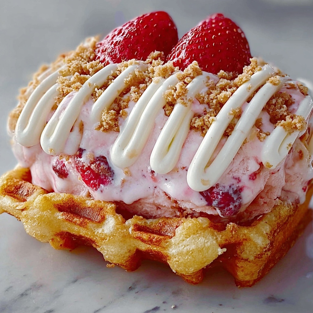 Irresistibly Indulgent Strawberry Crunch Cheesecake Stuffed Cookies Recipe - Recipe Image