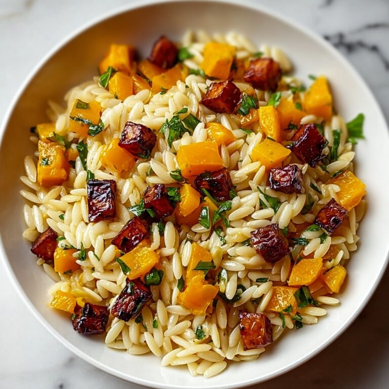 Delicious Roasted Butternut Squash Orzo Salad for Cozy Nights Recipe