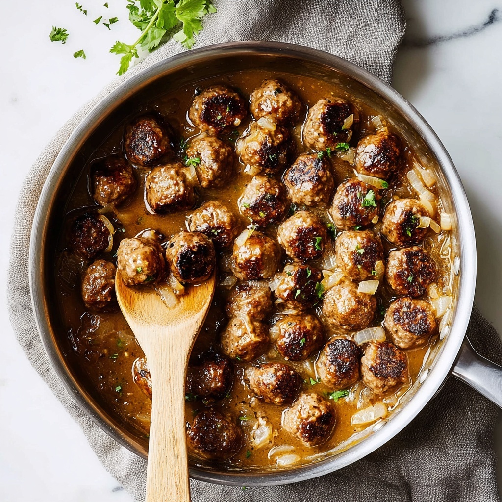 Meatballs and Gravy Recipe - Recipe Image