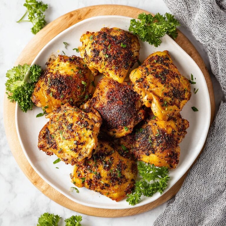 Oven Baked Chicken Thighs Recipe