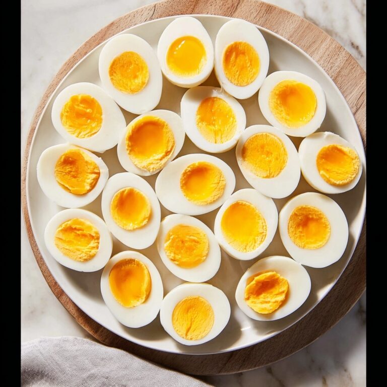 Perfect Hard Boiled Eggs: Simple Step-by-Step Guide Recipe