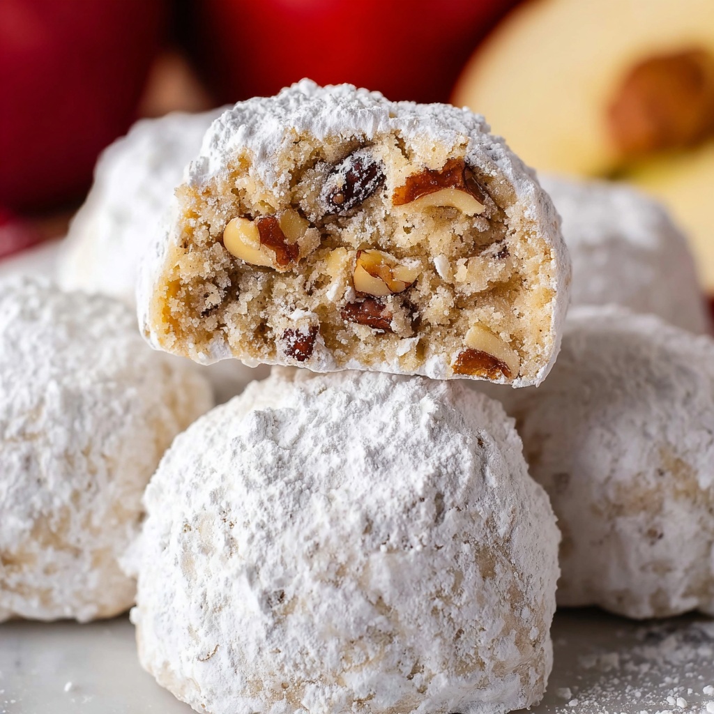 Pecan Snowball Cookies Recipe - Recipe Image