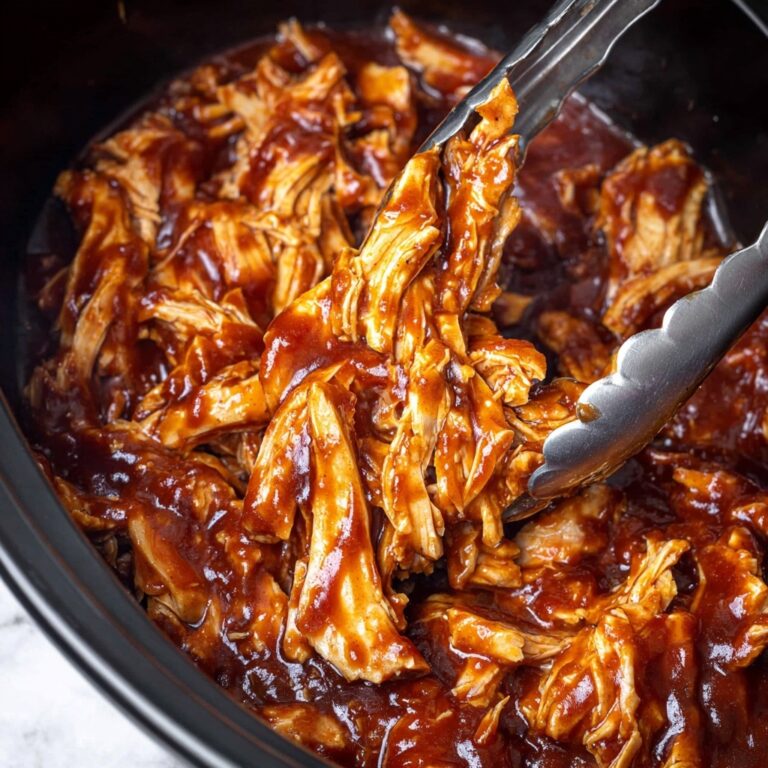 Slow Cooker BBQ Pulled Chicken Recipe
