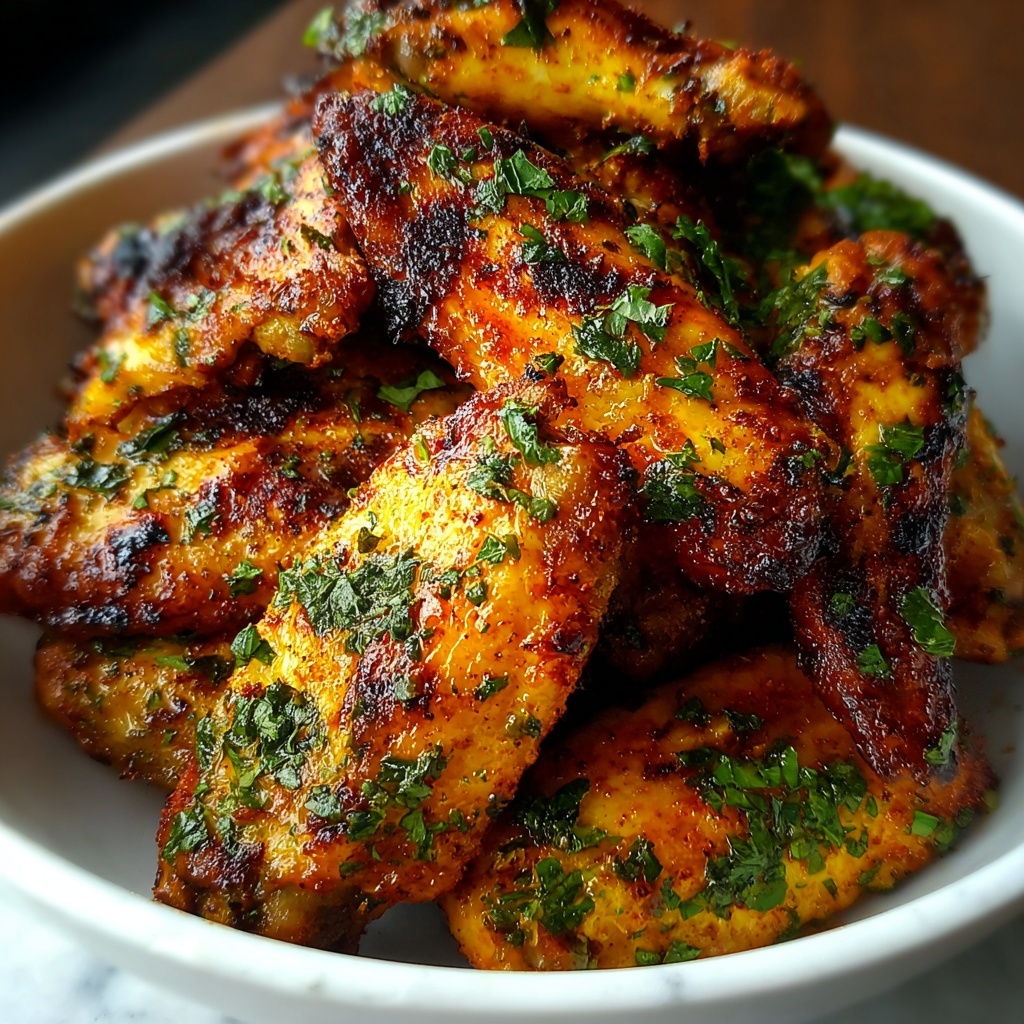 Cajun Spiced Chicken Wings Recipe - Recipe Image