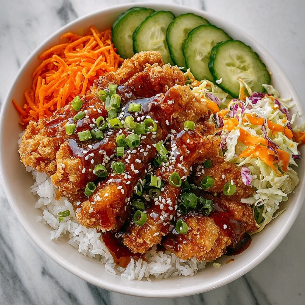 Crispy Bang Bang Chicken Bowl Recipe - Recipe Image