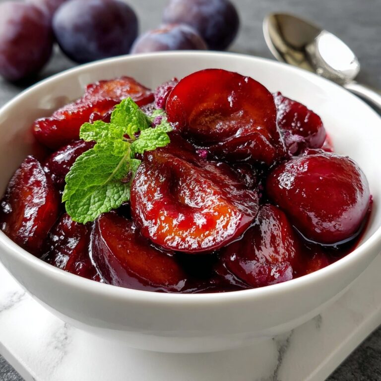 Sweet and Tangy Homemade Plum Jam Recipe