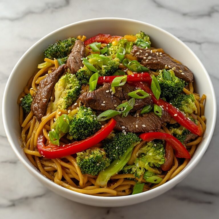 Beef and Broccoli Lo Mein Recipe