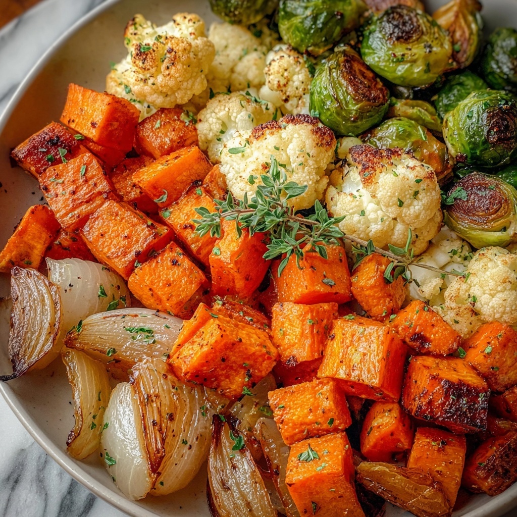 Thanksgiving Roasted Vegetable Medley Recipe - Recipe Image
