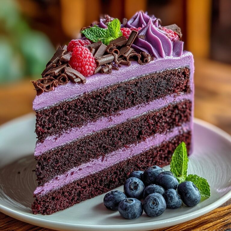 Purple Velvet Cake with White Chocolate Cream Cheese Frosting Recipe