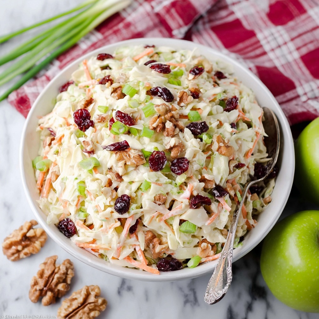 Cranberry Apple Coleslaw Recipe - Recipe Image