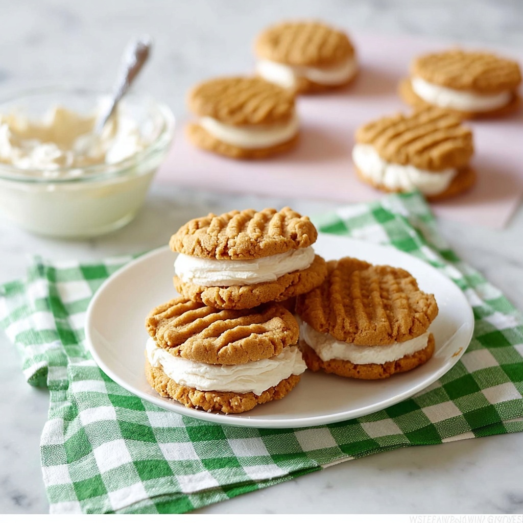 Peanut Butter Sandwich Cookies Recipe - Recipe Image