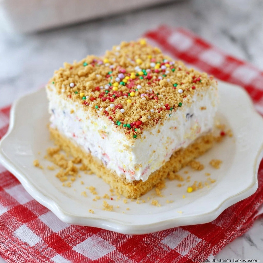 Christmas Crunch Cake Recipe - Recipe Image