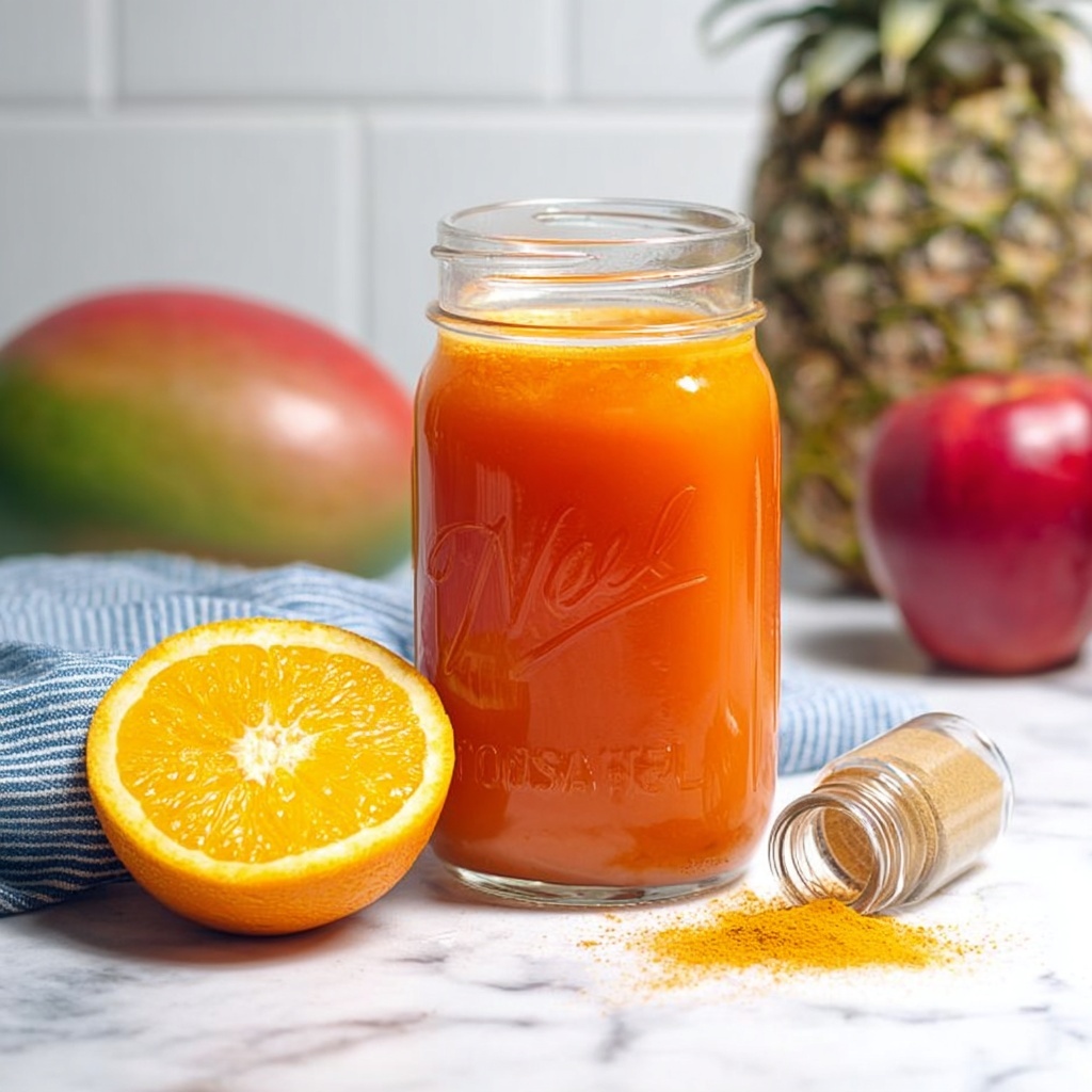 Immunity Booster Fruit Juice Recipe - Recipe Image