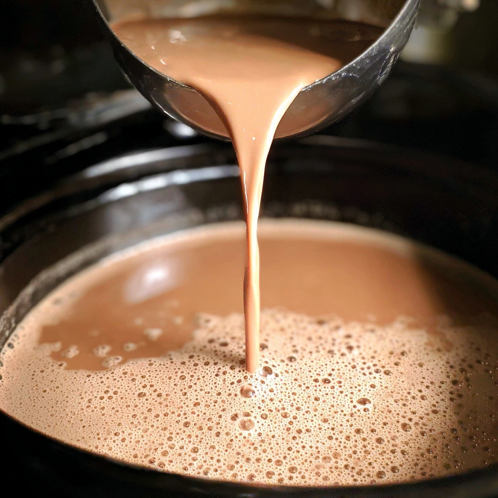 Crock Pot Hot Chocolate Recipe - Recipe Image