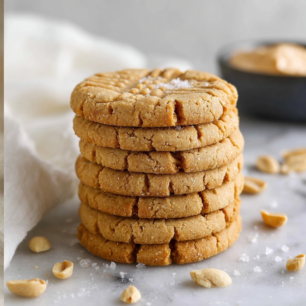 Chewy Peanut Butter Cookies Recipe - Recipe Image