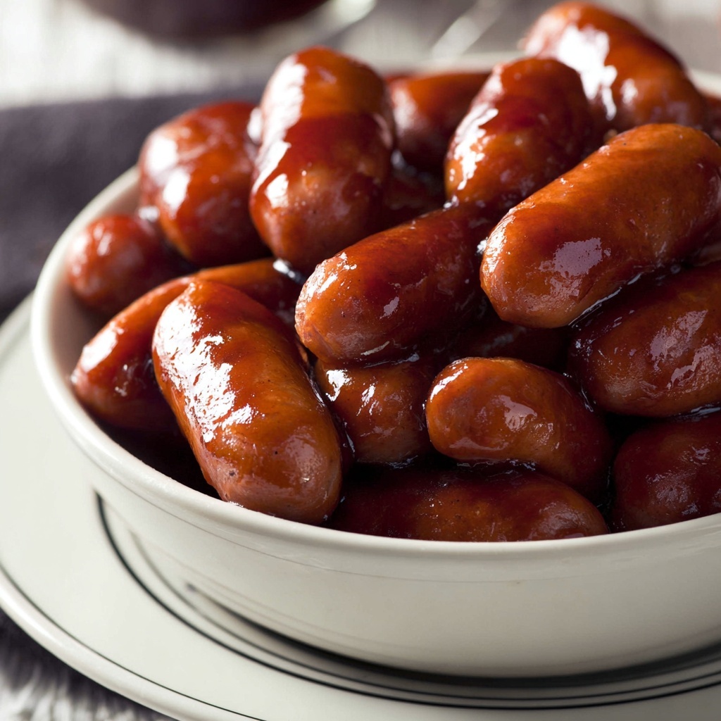 3-Ingredient Crockpot Little Smokies Recipe - Recipe Image