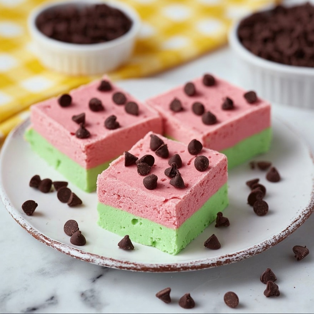 Watermelon Fudge Recipe - Recipe Image