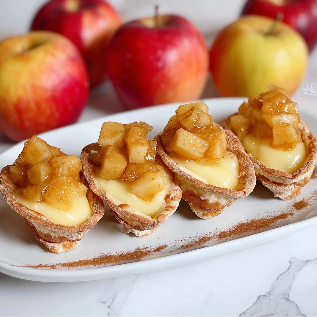 Apple Pie Tacos with Cream Cheese Frosting Recipe - Recipe Image