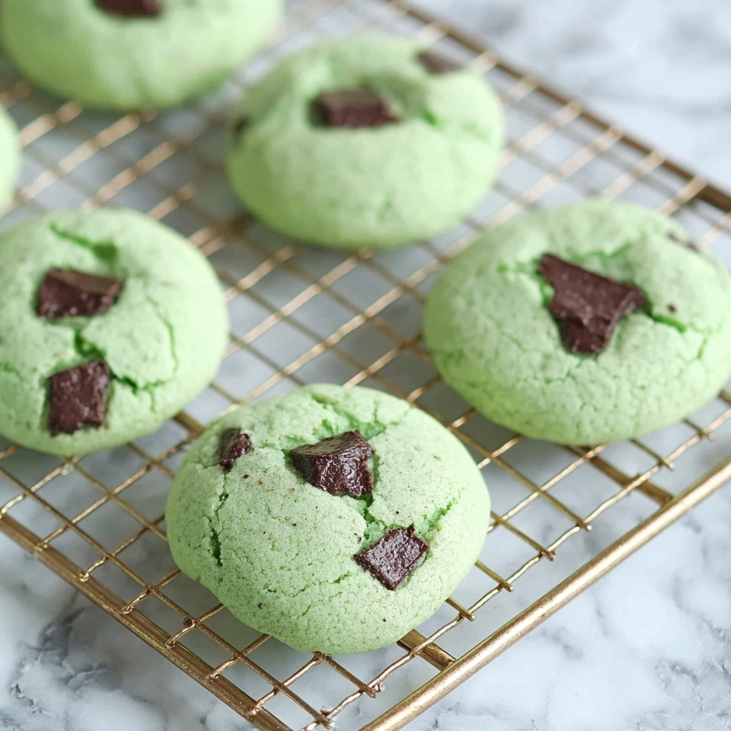 Mint Chocolate Chip Cookies Recipe - Recipe Image
