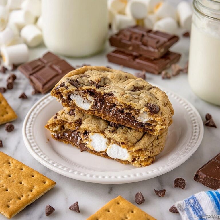 S’mores Stuffed Cookies Recipe