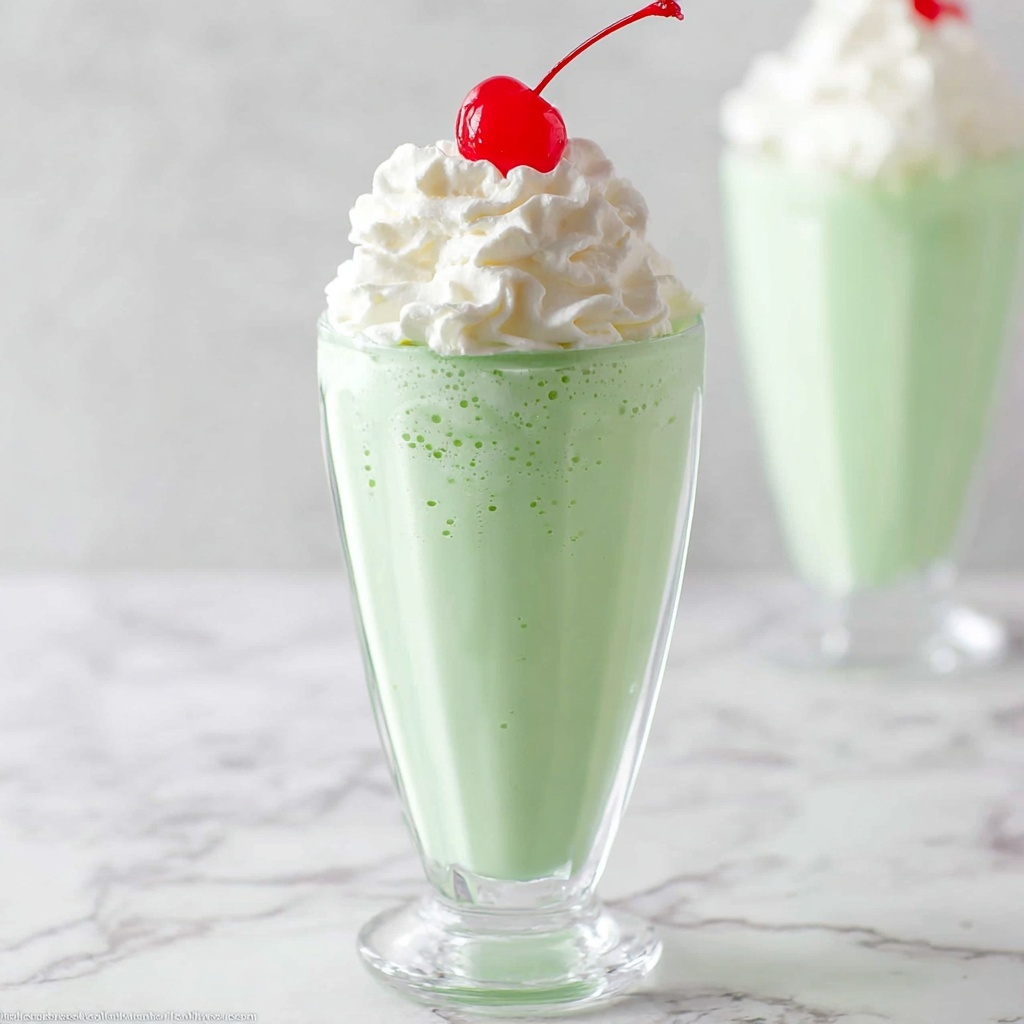 Homemade Shamrock Shake (McDonald's Copycat) Recipe - Recipe Image