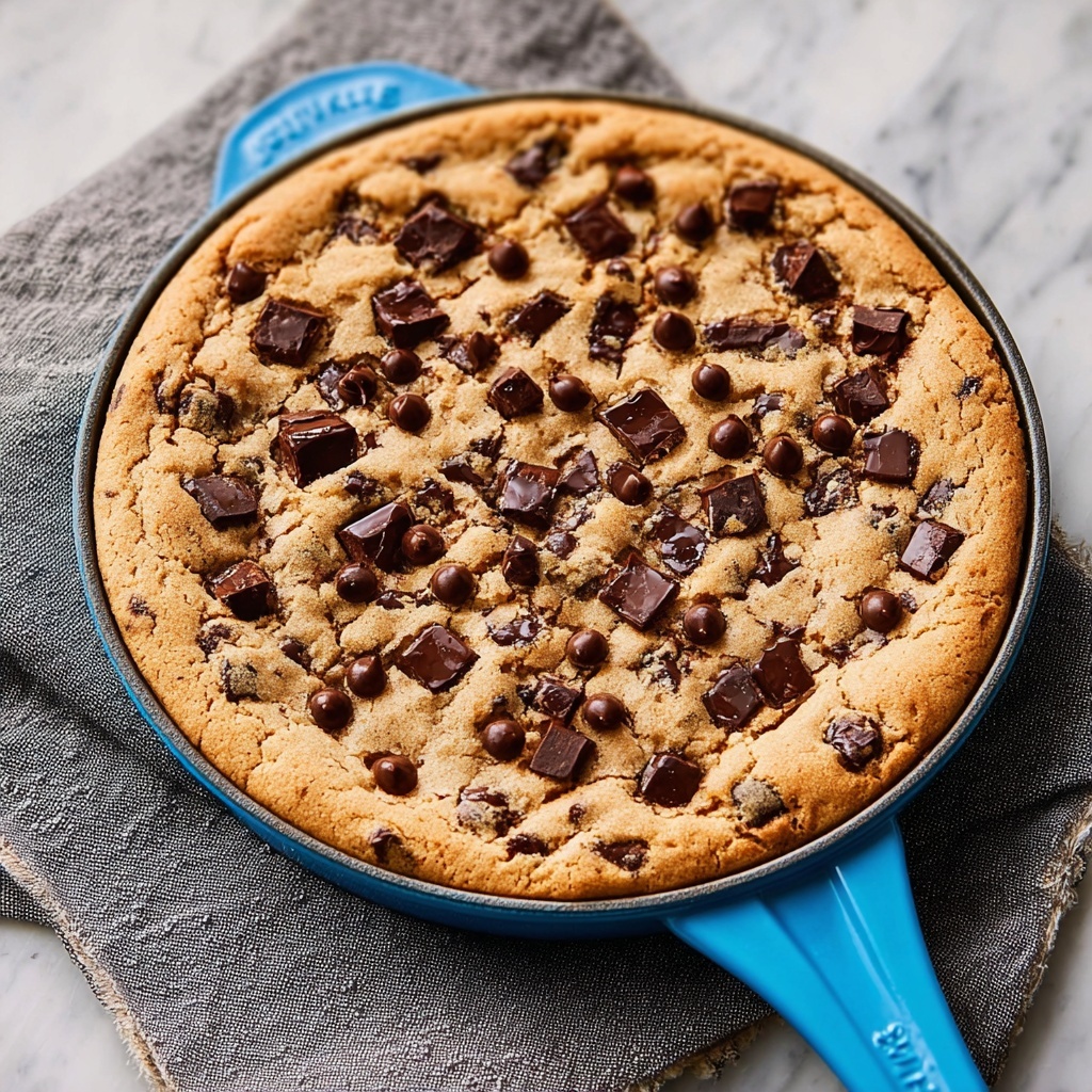 Chocolate Chip Skillet Cookie Recipe - Recipe Image
