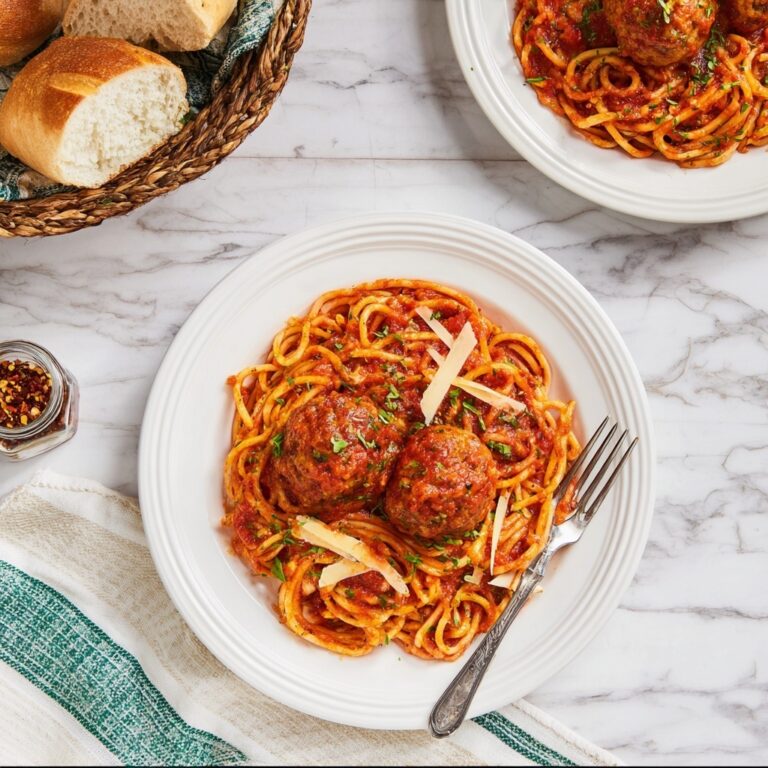 Instant Pot Spaghetti and Meatballs Recipe