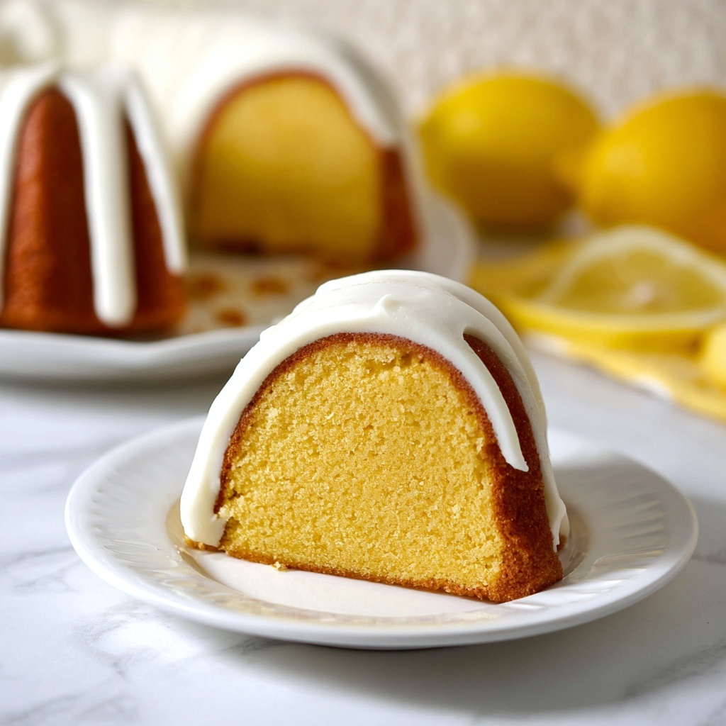 Lemon Nothing Bundt Cake Recipe - Recipe Image