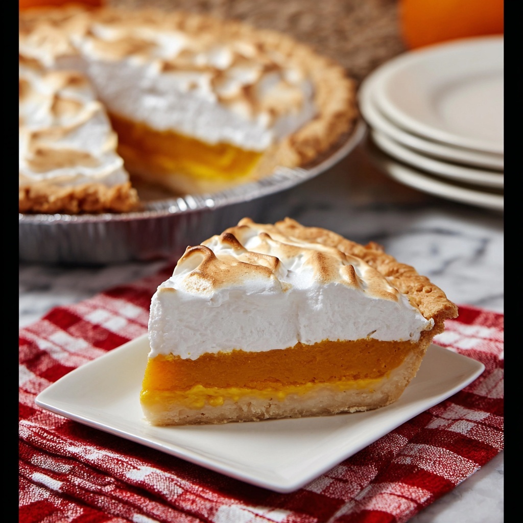 Sweet Potato Meringue Pie Recipe - Recipe Image