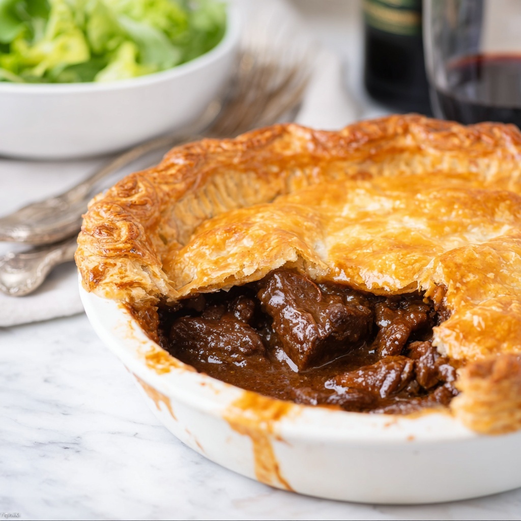 Steak and Ale Pie Recipe - Recipe Image
