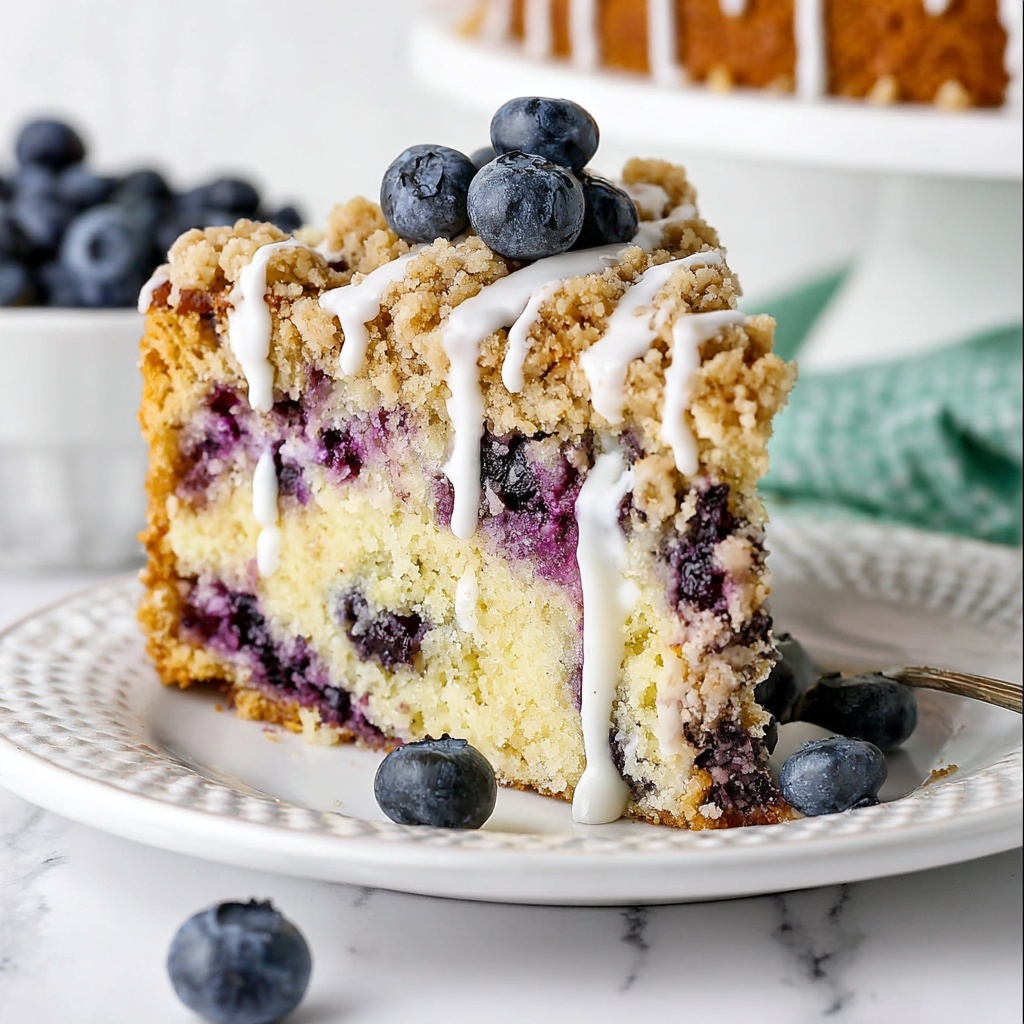 Blueberry Crumble Cheesecake Recipe - Recipe Image
