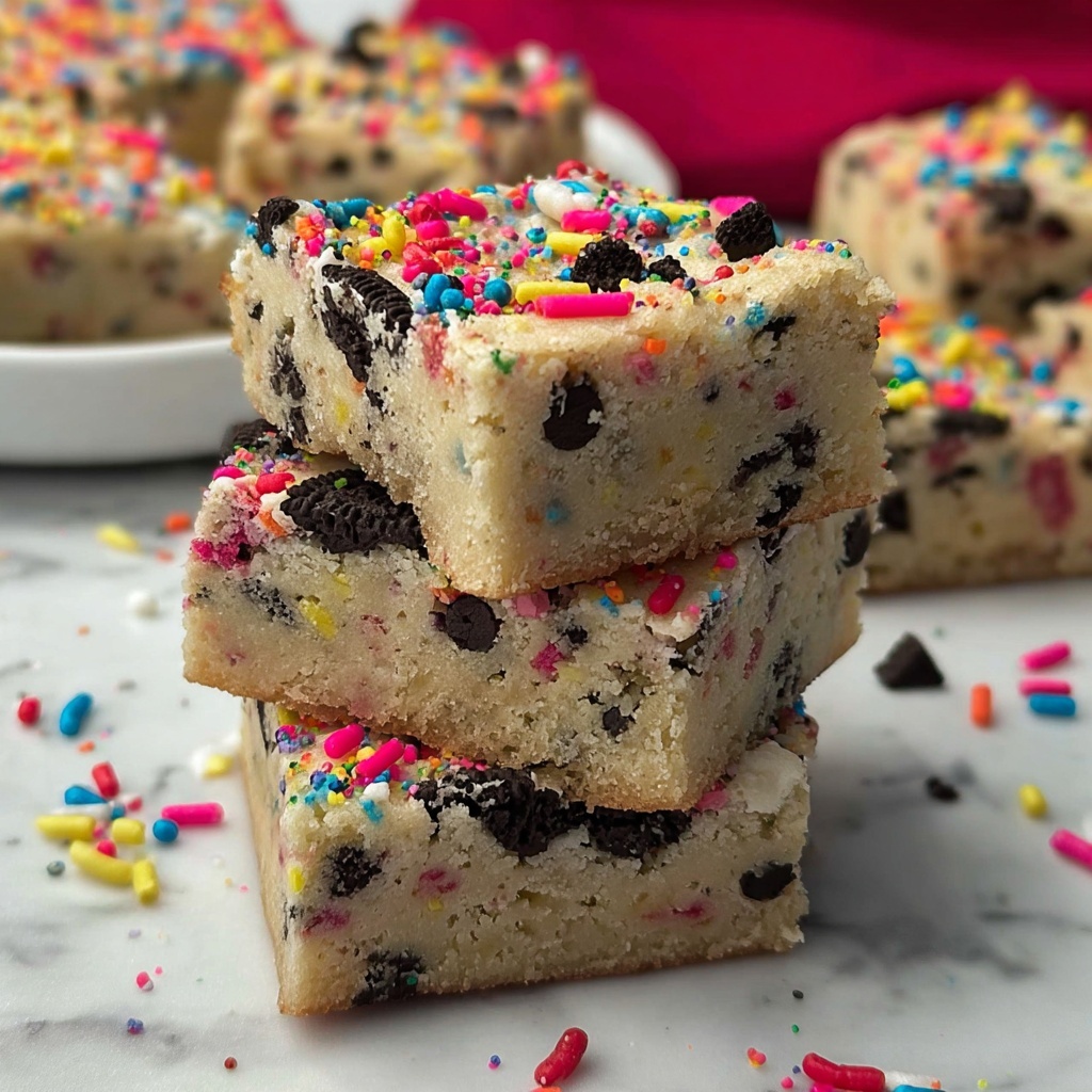 Oreo Cookie Bars Recipe - Recipe Image
