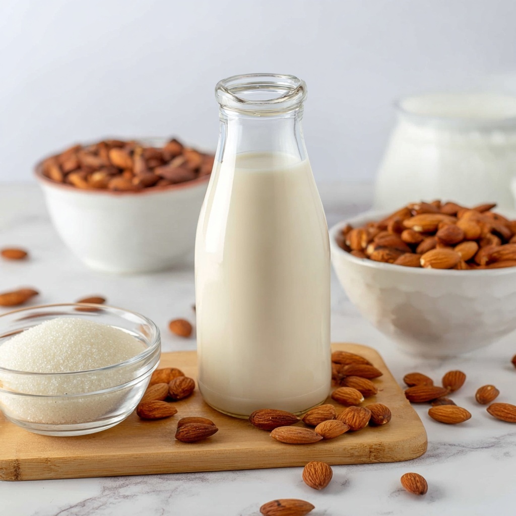 Homemade Almond Milk Recipe - Recipe Image
