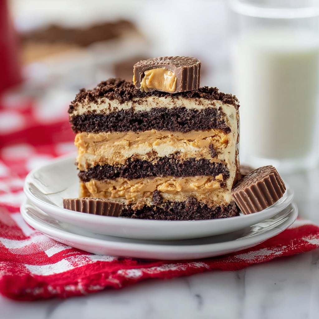 Peanut Butter Icebox Cake Recipe - Recipe Image