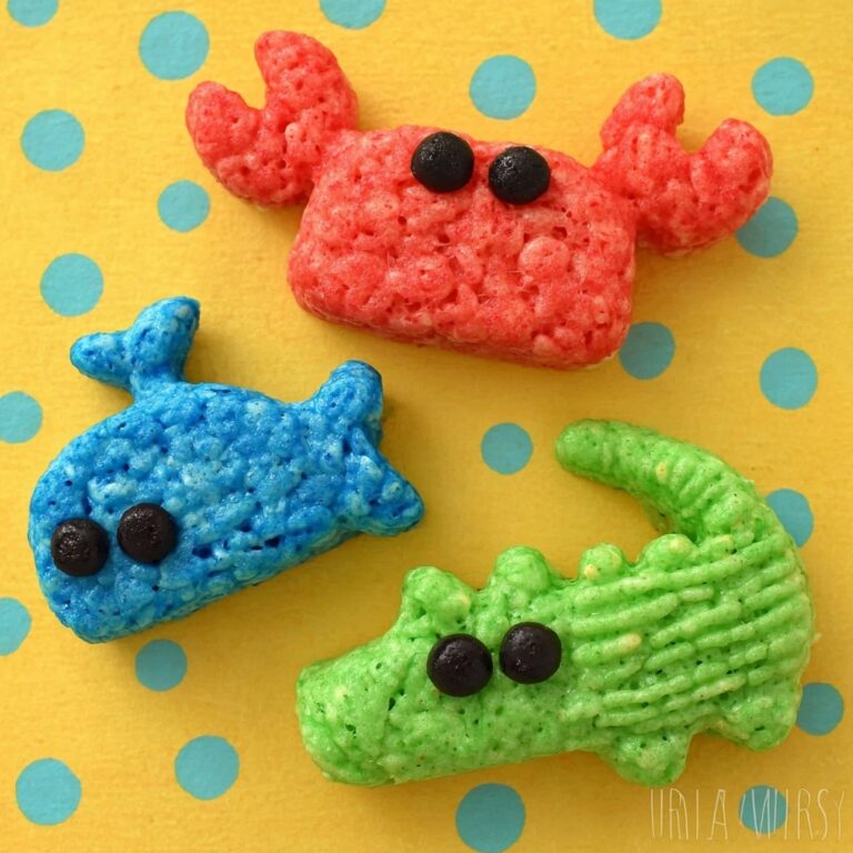 Rice Krispie Animals & Sea Life Creatures Recipe