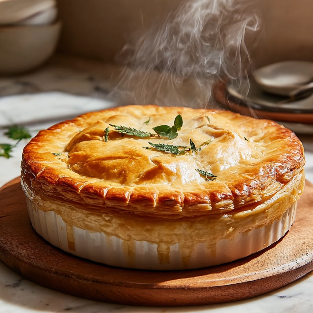 Ultimate Chicken Pot Pie Recipe with Cream of Chicken Soup Recipe - Recipe Image