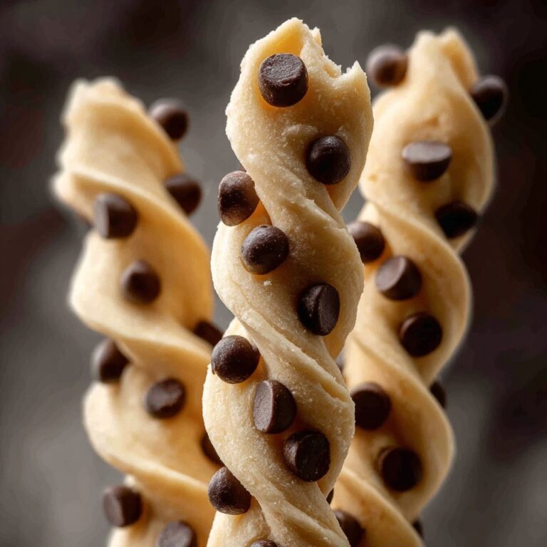 Indulgent Chocolate Chip Cookie Dough Twists That Wow! Recipe