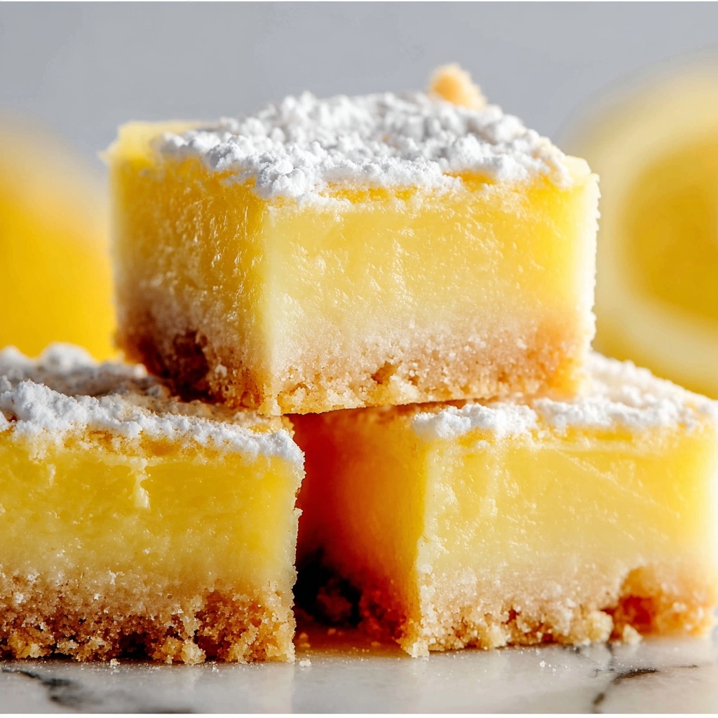 Lemon Brownies Recipe: Irresistibly Zesty & Lightly Sweet Recipe - Recipe Image